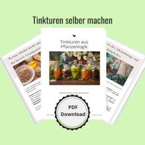 Tinkturen aus Pflanzenlogik